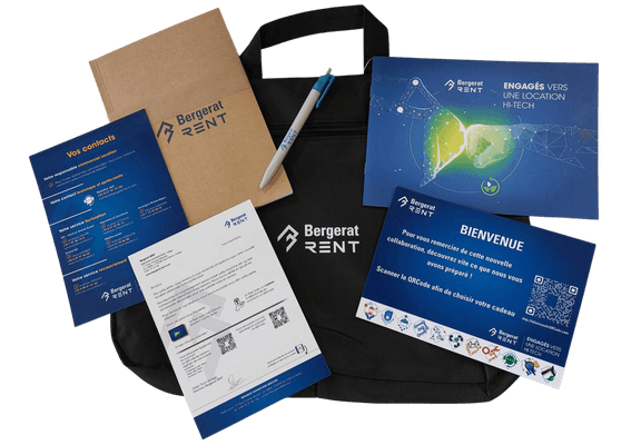 Bergerat RENT lance son premier Welcome pack pour les clients en location longue durée 