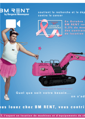 Octobre Rose chez Bergerat RENT