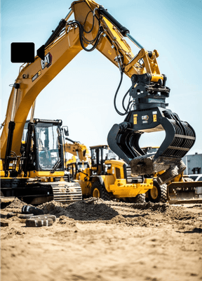 Révolutionnez vos opérations de tri avec les Pinces de Tri CAT chez Bergerat RENT !