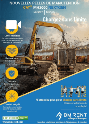 Des pelles de manutention qui bousculent les règles… 