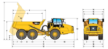 Tombereau Articulé 740 GC - image 2