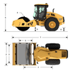 Compacteur monocylindre CS12GC - image 2