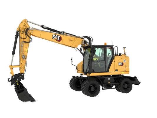 Pelle sur pneus M317 2D
